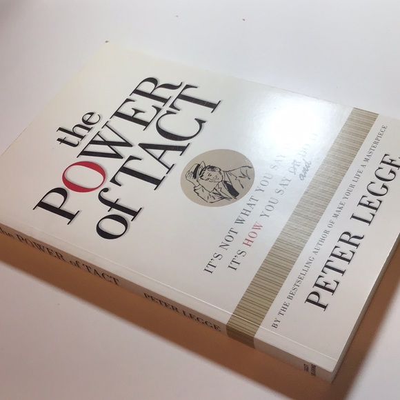 5/$25 The Power of Tact by Peter Legge 2008 book - Picture 2 of 5